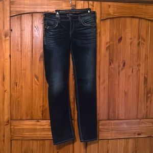 Silver Aiko Mid Straight 32/34